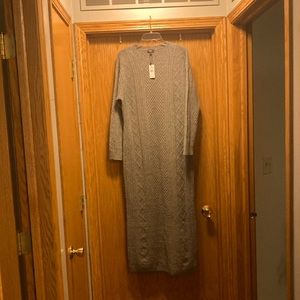 Super soft heather gray maxi dress